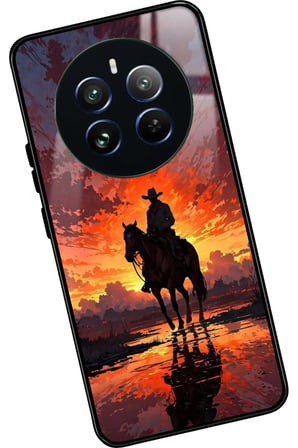 Realme 12 Uyumlu RDR2 Tasarımlı Parlak Silikon Kılıf
