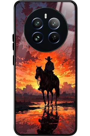 Realme 12 Uyumlu RDR2 Tasarımlı Parlak Silikon Kılıf