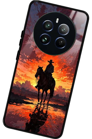 Realme 12 Uyumlu RDR2 Tasarımlı Parlak Silikon Kılıf