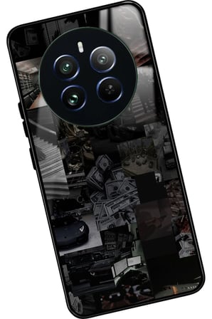 Realme 12 Uyumlu Mafia Tasarımlı Parlak Silikon Kılıf