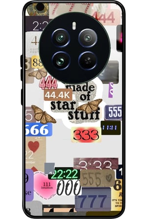 Realme 12 Uyumlu Manifest Tasarımlı Parlak Silikon Kılıf