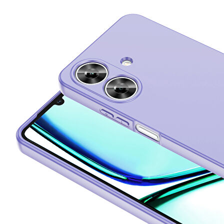 Realme Note 60 Kılıf Lansman içi Kadife Silikon Zr-Mara