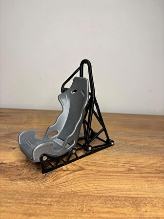 Recaro Koltuk Tasarımlı FDM 3D Baskı Telefon Tutucu telefon standı