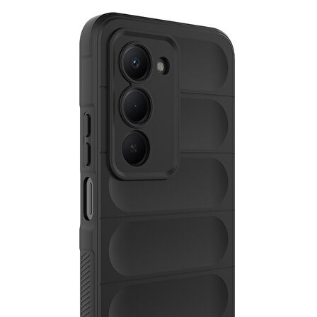 Xiaomi Uyumlu Redmi 15 Kılıf Oyuklu İçi Kadife Silikon Kapak Zr-Etnik