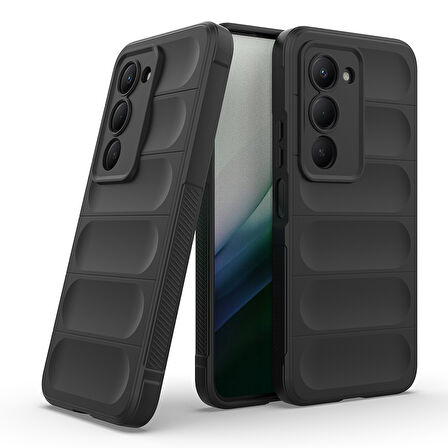 Xiaomi Uyumlu Redmi 15 Kılıf Oyuklu İçi Kadife Silikon Kapak Zr-Etnik