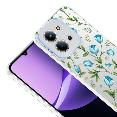 Xiaomi Redmi 15C Uyumlu Kılıf Desenli Kapak Zr-Klip
