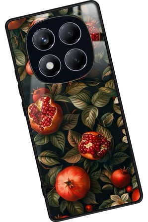 Xiaomi Redmi Note 14 Pro 4G Uyumlu Nar Tasarımlı Parlak Silikon Kılıf