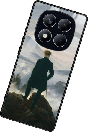 Xiaomi Redmi Note 14 Pro 4G Uyumlu Bulutların Üzerinde Yolculuk Tasarımlı Parlak Silikon Kılıf