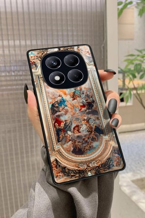 Xiaomi Redmi Note 14 Pro 4G Uyumlu Rönesans Tasarımlı Parlak Silikon Kılıf