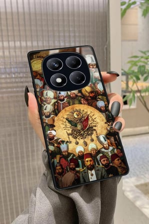 Xiaomi Redmi Note 14 Pro 4G Uyumlu Padişah Tasarımlı Parlak Silikon Kılıf