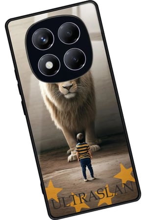 Xiaomi Redmi Note 14 Pro 4G Uyumlu Aslan Tasarımlı Parlak Silikon Kılıf