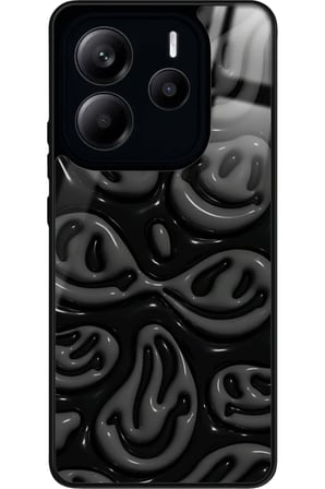 Xiaomi Redmi Note 14 Uyumlu Smile Tasarımlı Parlak Silikon Kılıf