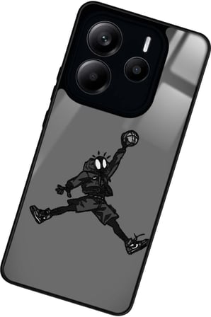 Xiaomi Redmi Note 14 Uyumlu Basketbol Tasarımlı Parlak Silikon Kılıf