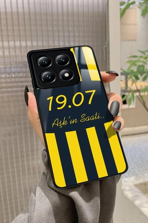 Xiaomi Redmi Note 14 Uyumlu 1907 Yazılı Parlak Silikon Kılıf