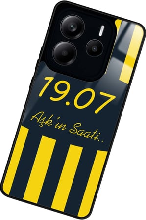 Xiaomi Redmi Note 14 Uyumlu 1907 Yazılı Parlak Silikon Kılıf