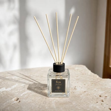 Bebek Pudrası 100 ml Bambu Çubuklu Oda Kokusu – Kare Cam Şişe