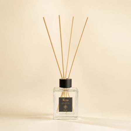 Fresh 100 ml Bambu Çubuklu Oda Kokusu – Kare Cam Şişe