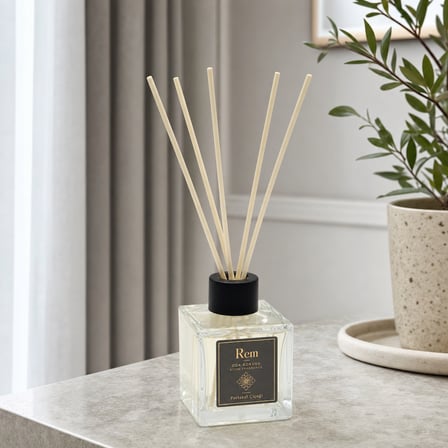 Portakal Çiçeği 100 ml Bambu Çubuklu Oda Kokusu – Kare Cam Şişe