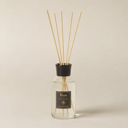 Portakal Çiçeği 100 ml Bambu Çubuklu Oda Kokusu – Şeffaf Uzun Silindir Cam Şişe