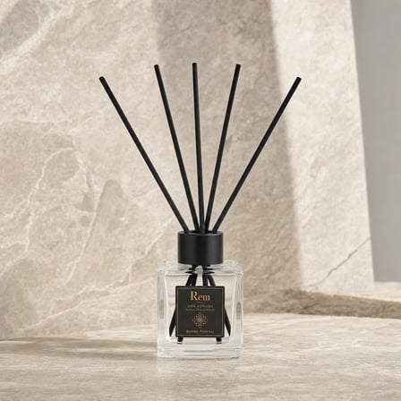 Bebek Pudrası 100 ml Fiber Çubuklu Oda Kokusu – Kare Cam Şişe