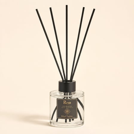 Bebek Pudrası 100 ml Fiber Çubuklu Oda Kokusu – Silindir Oval Yuvarlak Cam Şişe