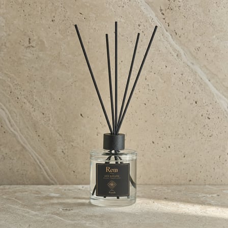 Fresh 100 ml Fiber Çubuklu Oda Kokusu – Silindir Oval Yuvarlak Cam Şişe