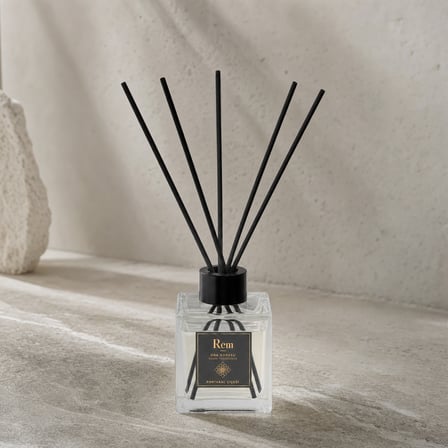 Portakal Çiçeği 100 ml Fiber Çubuklu Oda Kokusu – Kare Cam Şişe