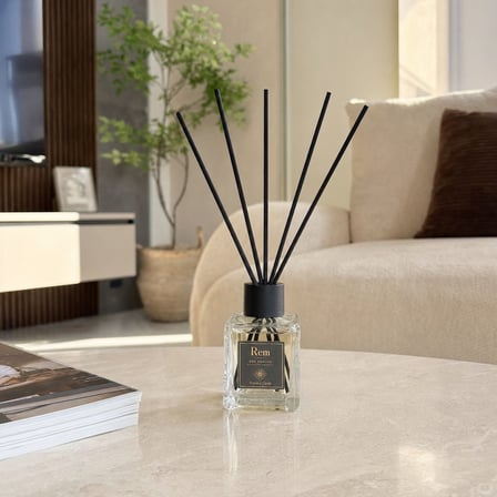 Portakal Çiçeği 100 ml Fiber Çubuklu Oda Kokusu – Kare Cam Şişe