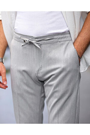 Slim Fit Likralı Jogger Pantolon