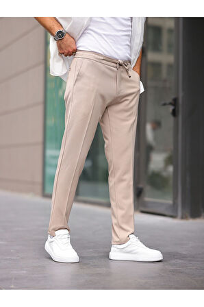 Slim Fit Likralı Jogger Pantolon