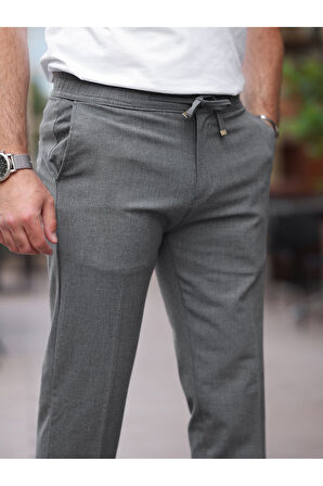 Slim Fit Likralı Jogger Pantolon