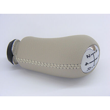 Renault Megane 2 Bej Vites Körüğü ve Vites Topuzu Takımı (Krem)