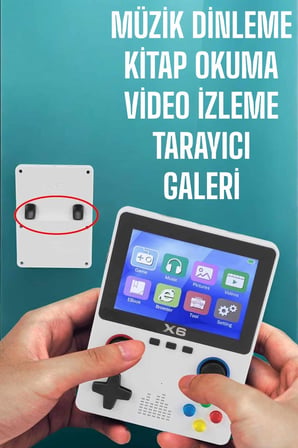 20.000 Oyunlu Retro El Konsolu Taşınabilir Oyun Cihazı