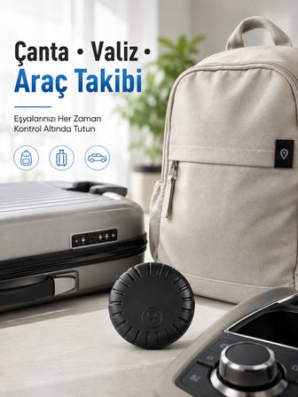 Bluetooth Akıllı Takip Cihazı 2 Yıl Batarya Ömürlü Çocuk Evcil Hayvan Valiz Takip Cihazı