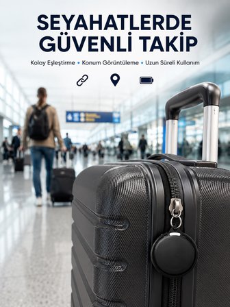 Akıllı Bluetooth Takip Cihazı AirTag İOS ve Android Uyumlu