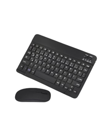 Kablosuz Klavye ve Mouse Kombosu Bluetooth Uyumlu Sessiz Set