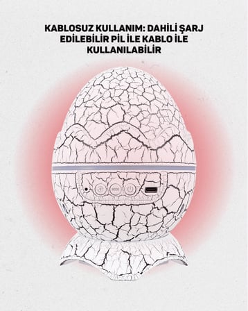 Ayarlanabilir Parlaklık ve Sis Efektli Atmosfer Lambası Yeni Nesil