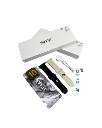 RS12 PRO+ Titanyum Kasa Akıllı Saat – Uyku ve Nabız Takibi, Suya Dayanıklı, Bluetooth Arama Yeni Nesil