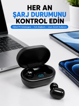 Gürültü Azaltmalı Mikrofonlu Bluetooth Kulaklık Yeni Nesil