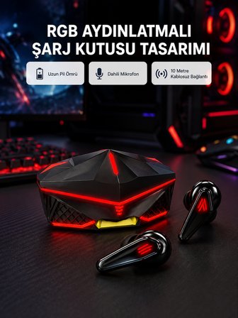 Düşük Gecikmeli Bluetooth Kulaklık
