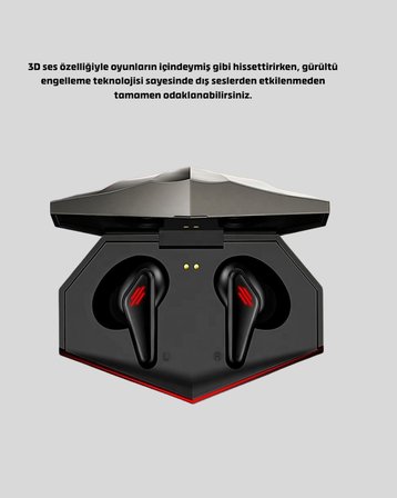 Profesyonel Oyun İçin Bluetooth Kulaklık