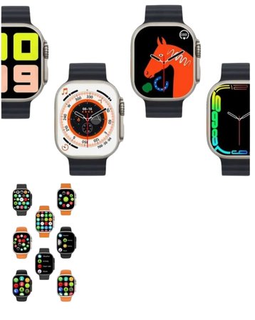 Model Akıllı Saat Kordon Hediyeli Çağrı Cevaplama Uzun Pil Süreli Android İOS Uyumlu