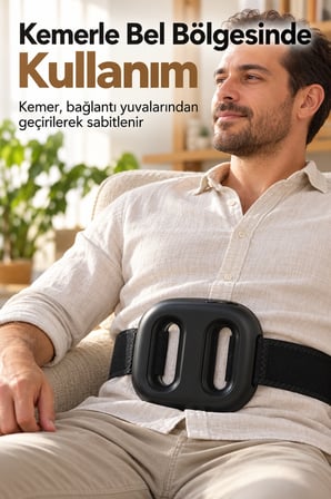 Type C Şarj Girişli Isıtmalı Titreşimli Masaj Aleti