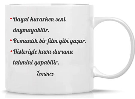 Balık Burcu Kupa | Renkli Burç Tasarımı | Özlü Sözlü Hediye Kupa | Astroloji Temalı Bardak