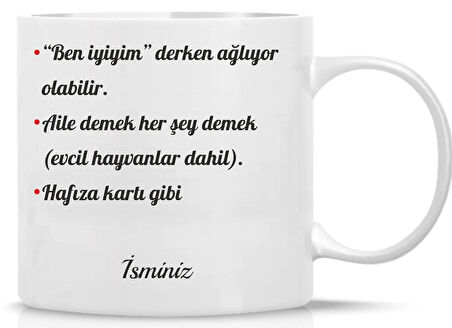 Yengeç Burcu Kupa | Renkli Burç Tasarımı | Özlü Sözlü Hediye Kupa | Astroloji Temalı Bardak