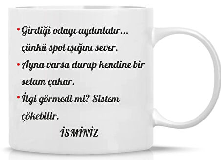 Aslan Burcu Kupa | Renkli Burç Tasarımı | Özlü Sözlü Hediye Kupa | Astroloji Temalı Bardak