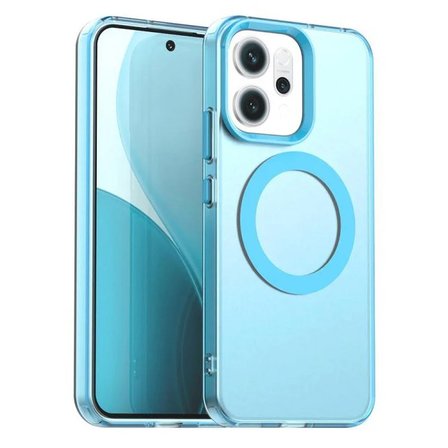 Oppo Reno 13F Uyumlu Kılıf Renkli Kenarlı Magesafe Özellikli Hlt-Colour