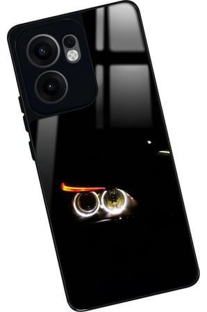 Oppo Reno 13F Uyumlu Araba Tasarımlı Parlak Silikon Kılıf