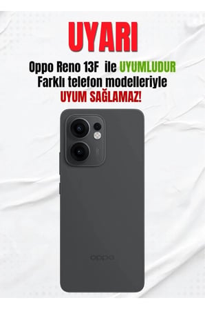 Oppo Reno 13F Uyumlu Yılan Derisi Tasarımlı Parlak Silikon Kılıf
