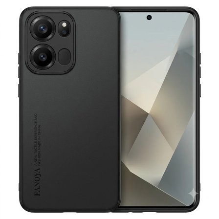 Oppo Reno 13 Pro Uyumlu Kılıf Deri Görünümlü Şık Tasarım Hlt-Hide